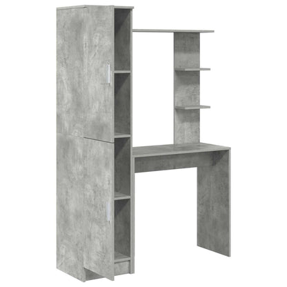 Desk 2 pcs Concrete Grey
