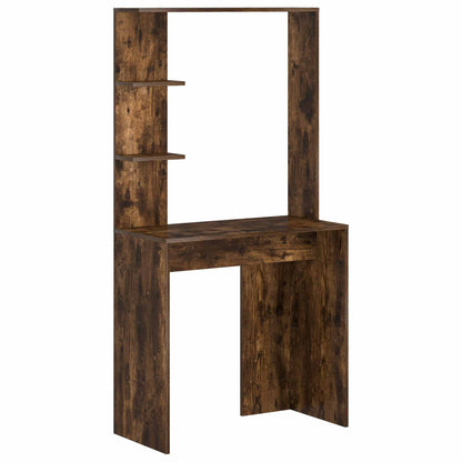 Desk 2 pcs Smoked Oak