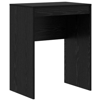 Desk with Drawer with Shelf with Storage 2 pcs Black Oak