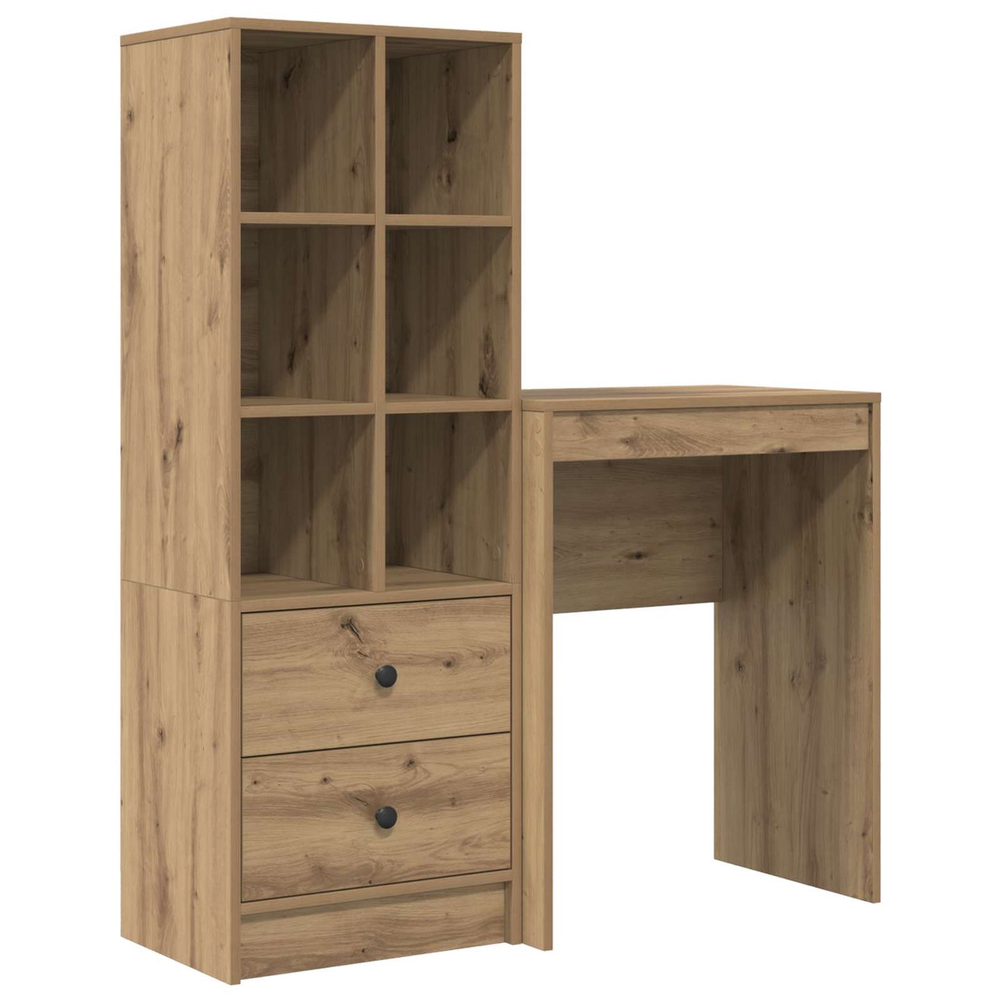 Desk Artisan Oak 105.5 x 34 x 127 cm 2 pcs