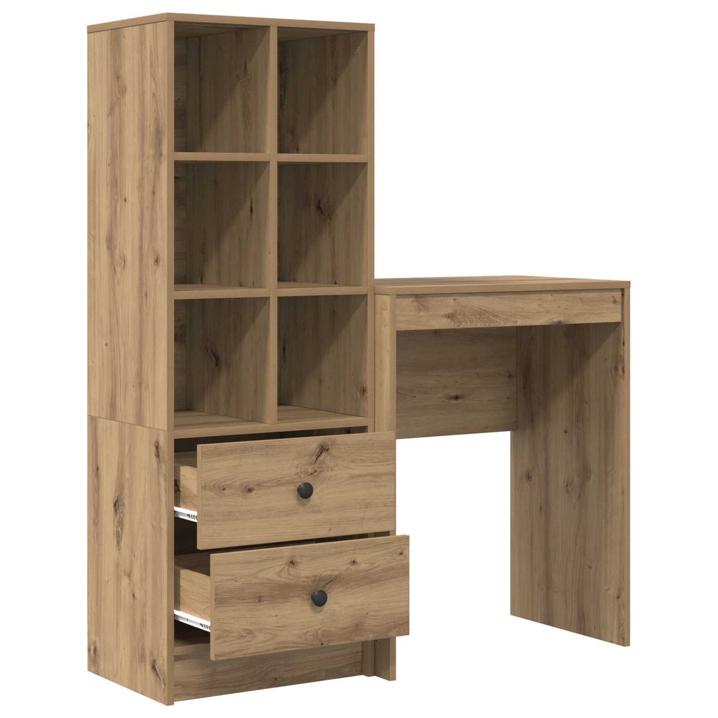 Desk Artisan Oak 105.5 x 34 x 127 cm 2 pcs