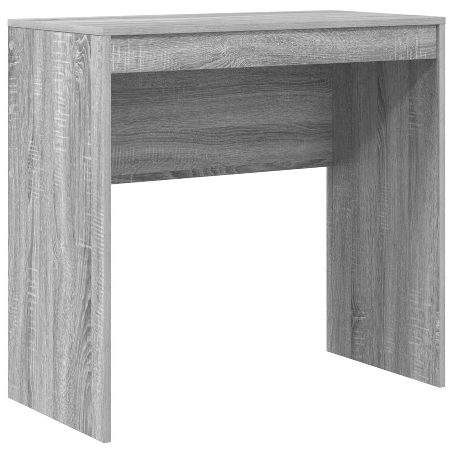 Desk with Drawer with Shelf with Storage 2 pcs Grey Sonoma