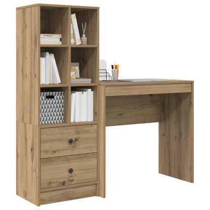 Desk Artisan Oak 125.5 x 40 x 127 cm 2 pcs