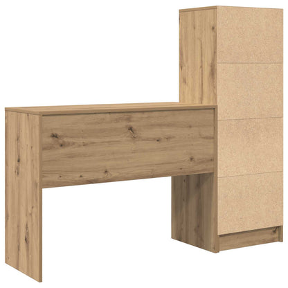 Desk Artisan Oak 145.5 x 40 x 127 cm 2 pcs