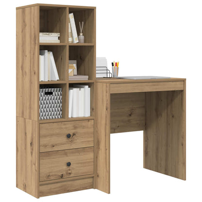 Desk Artisan Oak 115.5 x 50 x 127 cm 2 pcs