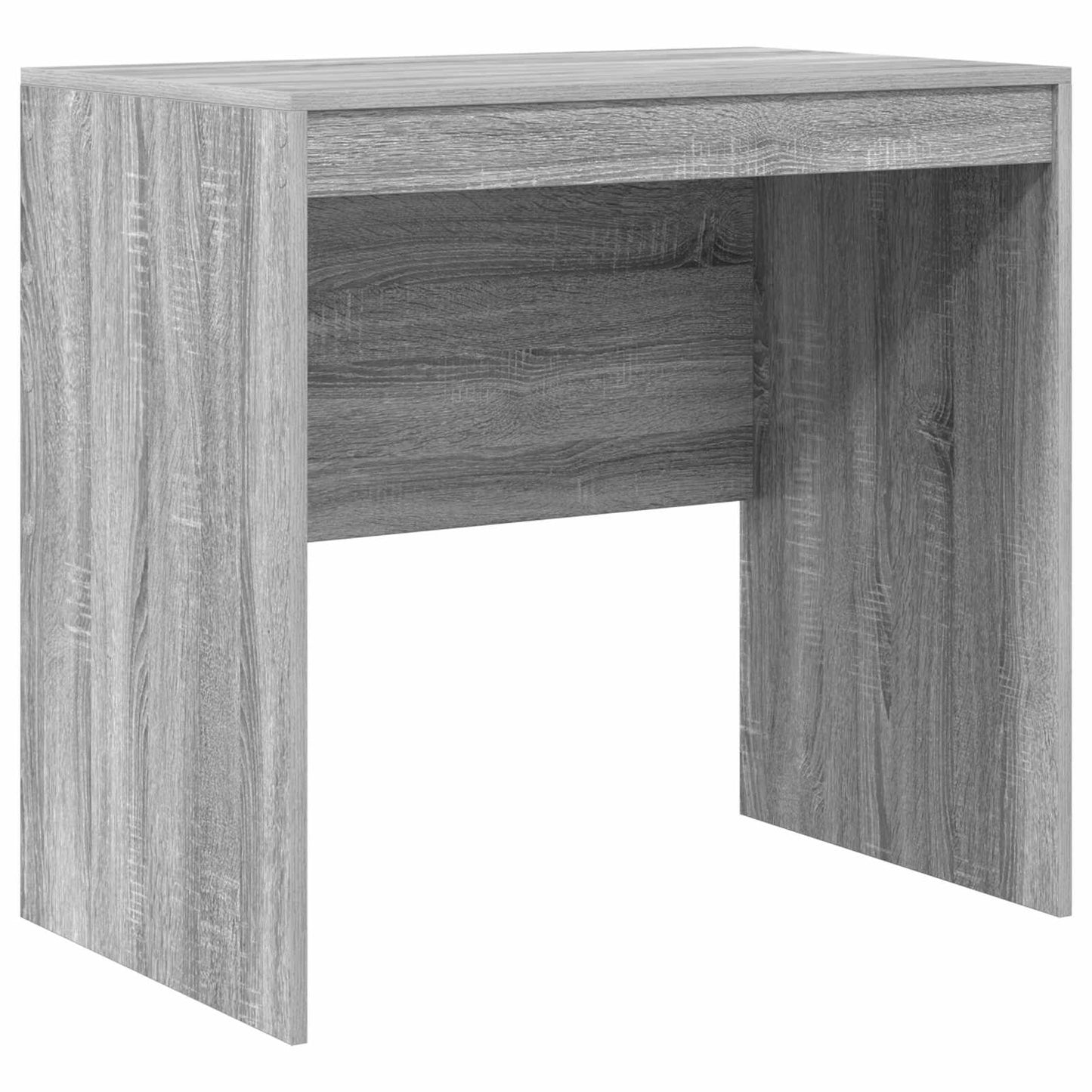 Desk with Drawer with Shelf with Storage 2 pcs Grey Sonoma