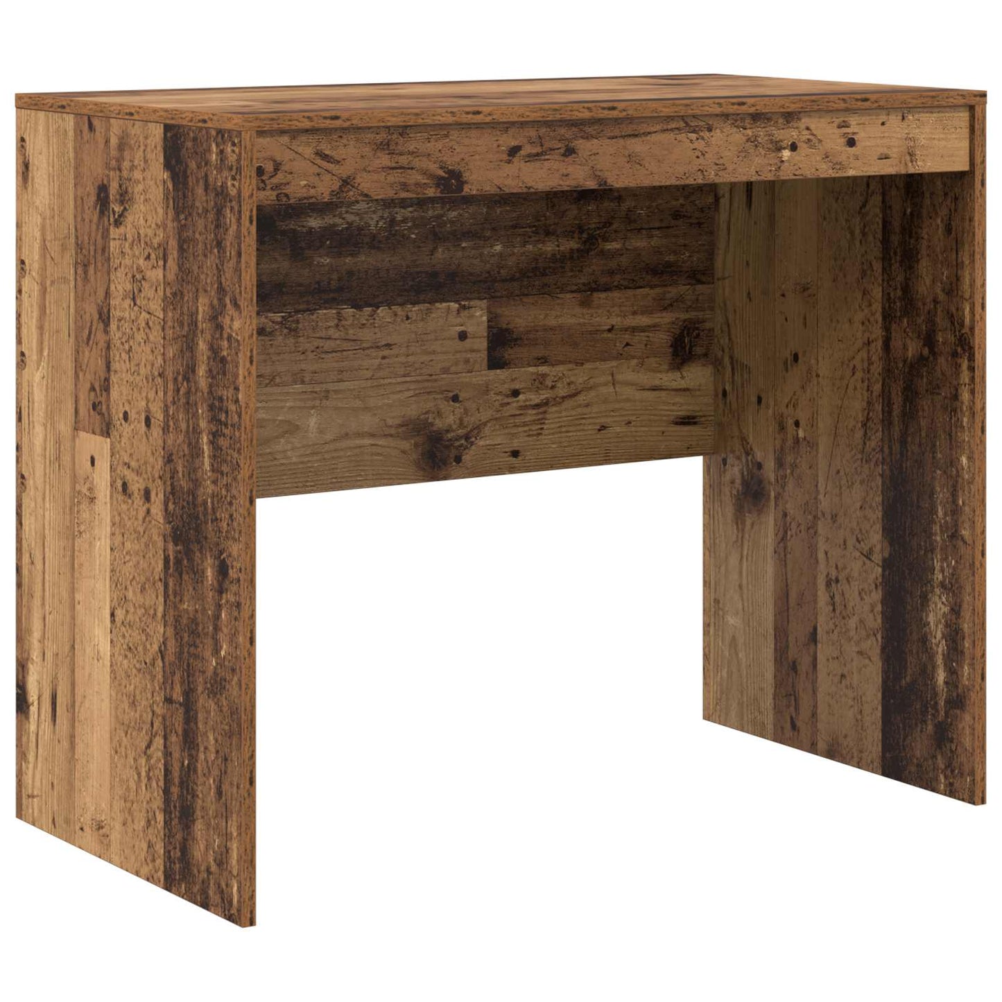 Desk with Drawer with Shelf with Storage 2 pcs Old Wood