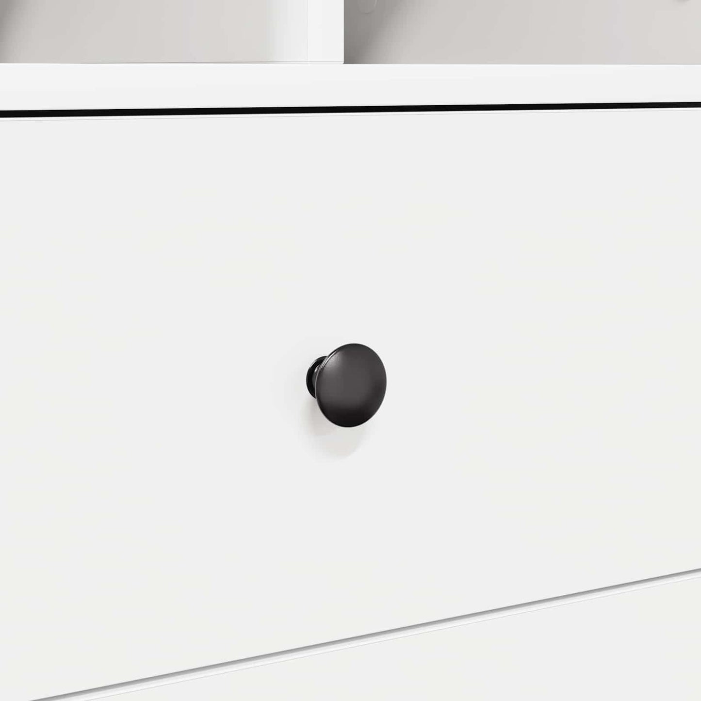 Desk with Drawer 2 pcs White