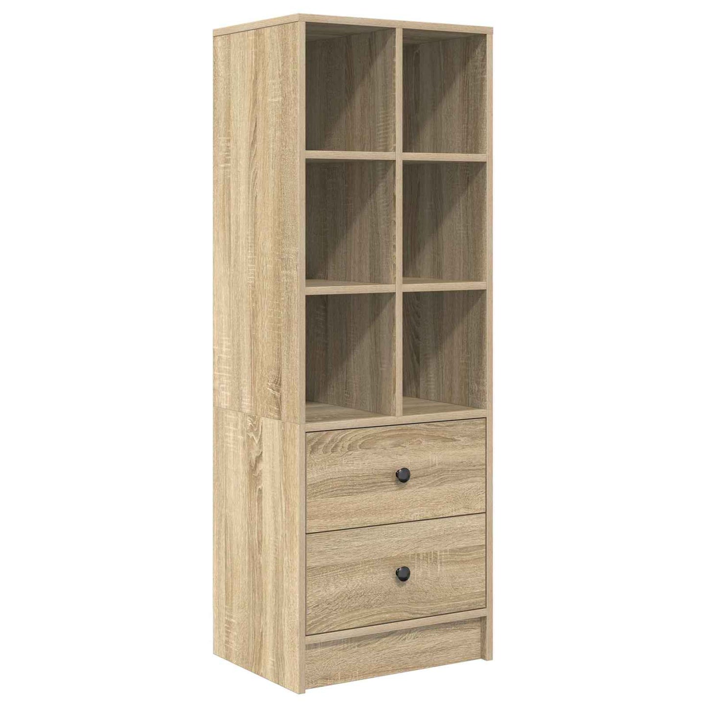 Desk with Drawer 2 pcs Sonoma Oak
