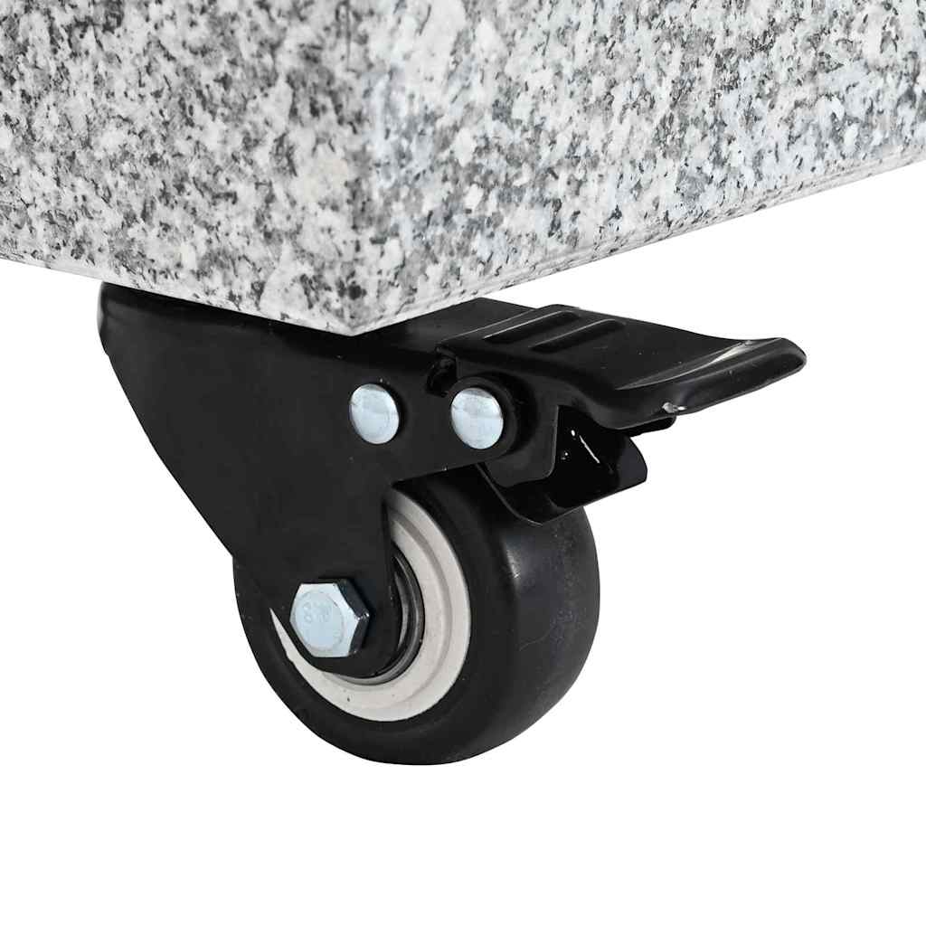 Parasol Base 30kg Gery Granite Square