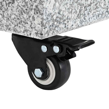 Parasol Base 30kg Gery Granite Square