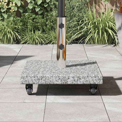Parasol Base 30kg Gery Granite Square