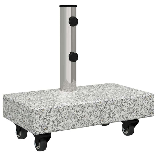 Parasol Base 25 kg Gery Granite Rectangular