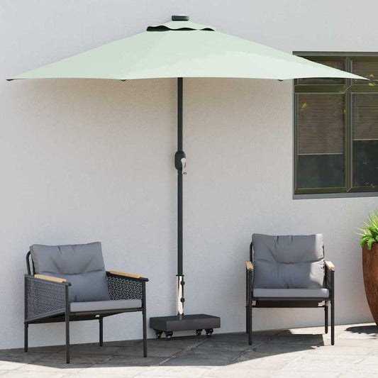 Parasol Base 25 kg Black Granite Rectangular