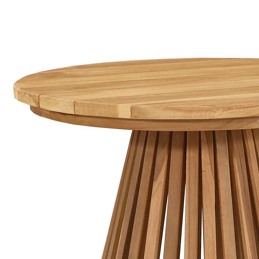 Side Table Brown 50 x 50 x 49.5 cm Solid Teak Wood