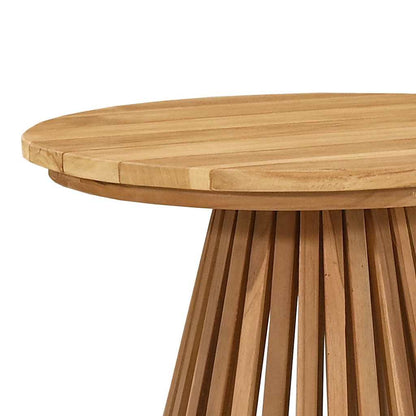 Side Table Brown 50 x 50 x 49.5 cm Solid Teak Wood