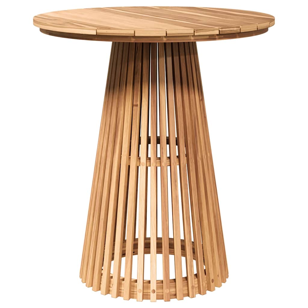 Side Table Brown 70 x 70 x 75 cm Solid Teak Wood