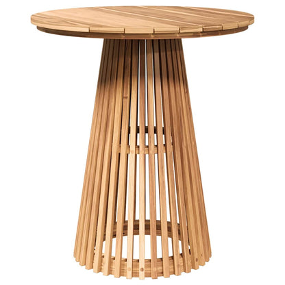 Side Table Brown 70 x 70 x 75 cm Solid Teak Wood