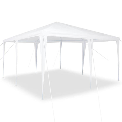 Party Tent White 400 x 400 x 266 cm Polyester and Steel