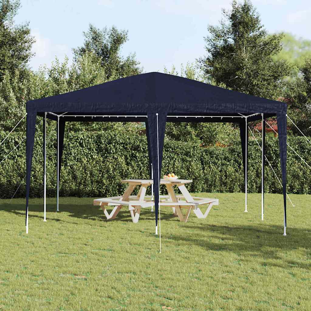 Party Tent Blue and White 400 x 400 x 266 cm