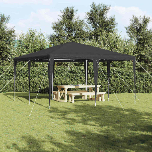 Party Tent Anthracite and White 400 x 400 x 266 cm