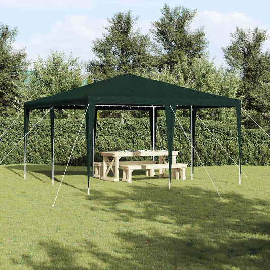Party Tent Green and White 400 x 400 x 266 cm