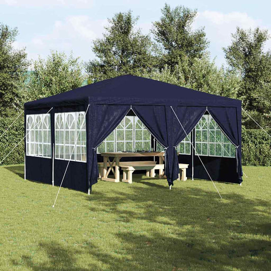 Party Tent Blue and White 400 x 400 x 266 cm