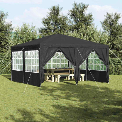 Party Tent Anthracite and White 400 x 400 x 266 cm