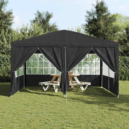 Party Tent Anthracite and White 400 x 400 x 266 cm