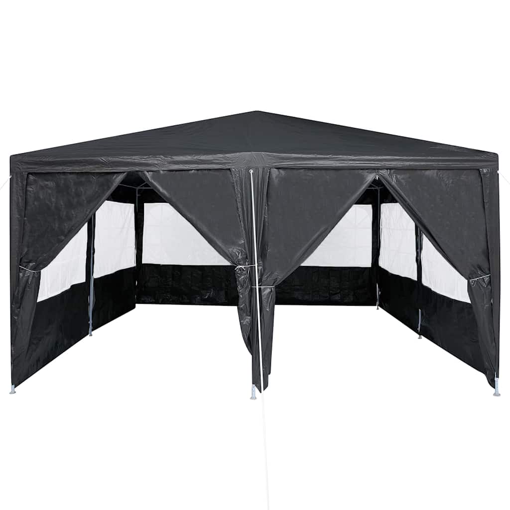 Party Tent Anthracite and White 400 x 400 x 266 cm