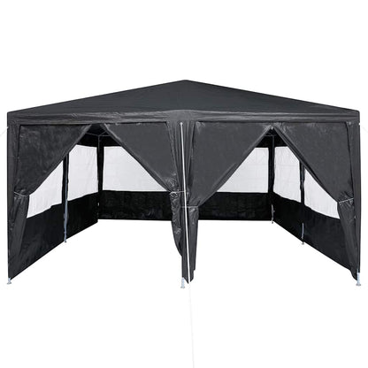Party Tent Anthracite and White 400 x 400 x 266 cm