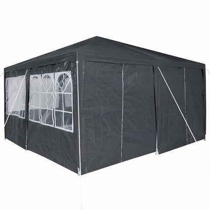 Party Tent Anthracite and White 400 x 400 x 266 cm