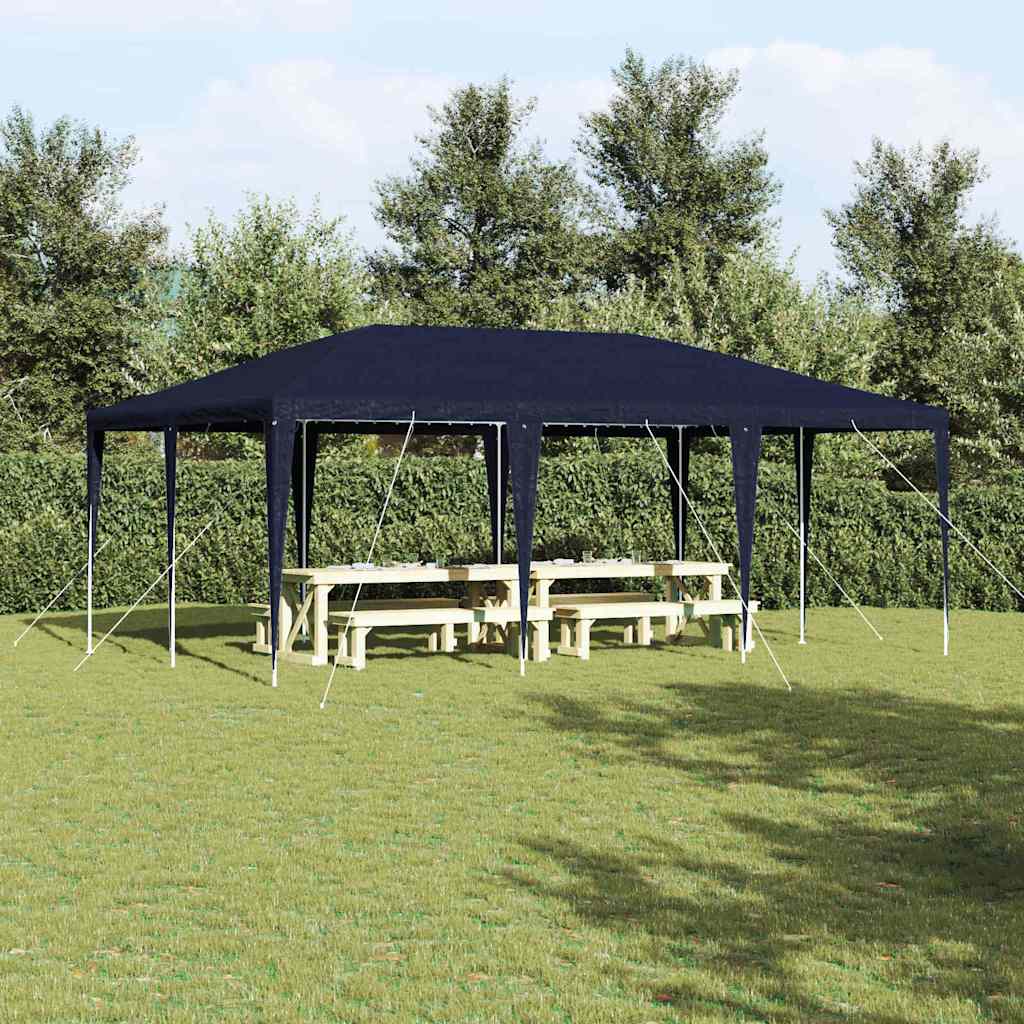 Party Tent Blue and White 600 x 400 x 266 cm