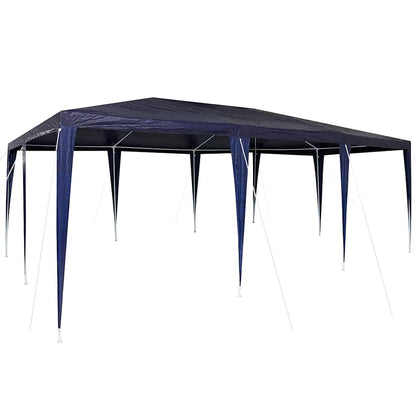 Party Tent Blue and White 600 x 400 x 266 cm