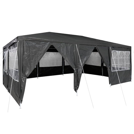 Party Tent Anthracite and White 600 x 400 x 266 cm