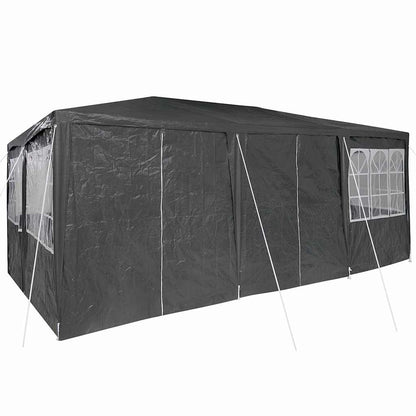 Party Tent Anthracite and White 600 x 400 x 266 cm