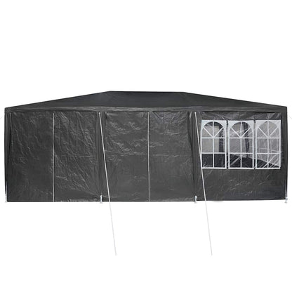 Party Tent Anthracite and White 600 x 400 x 266 cm