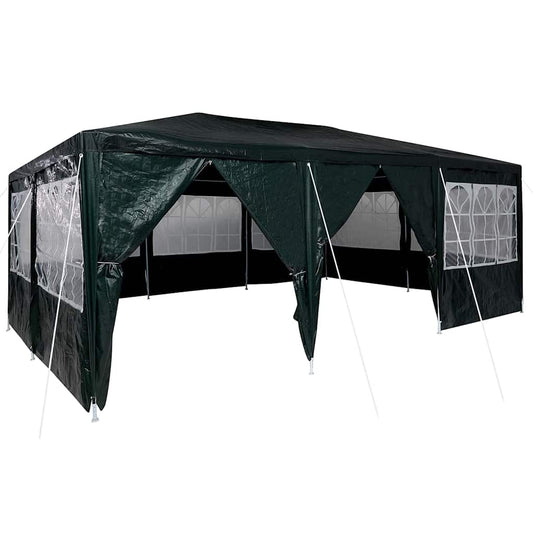 Party Tent Green and White 600 x 400 x 266 cm