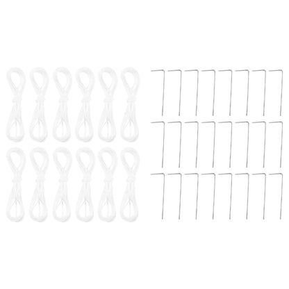 Party Tent White 800 x 400 x 266 cm Polyester and Steel