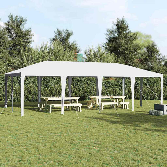 Party Tent White 800 x 400 x 266 cm Polyester and Steel