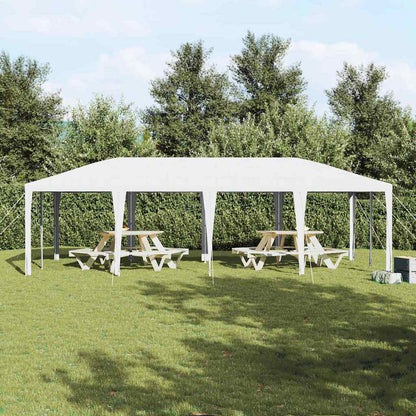 Party Tent White 800 x 400 x 266 cm Polyester and Steel