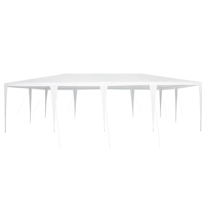 Party Tent White 800 x 400 x 266 cm Polyester and Steel