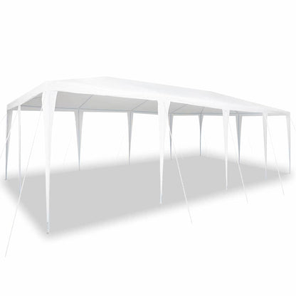 Party Tent White 800 x 400 x 266 cm Polyester and Steel