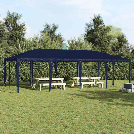 Party Tent Blue and White 800 x 400 x 266 cm