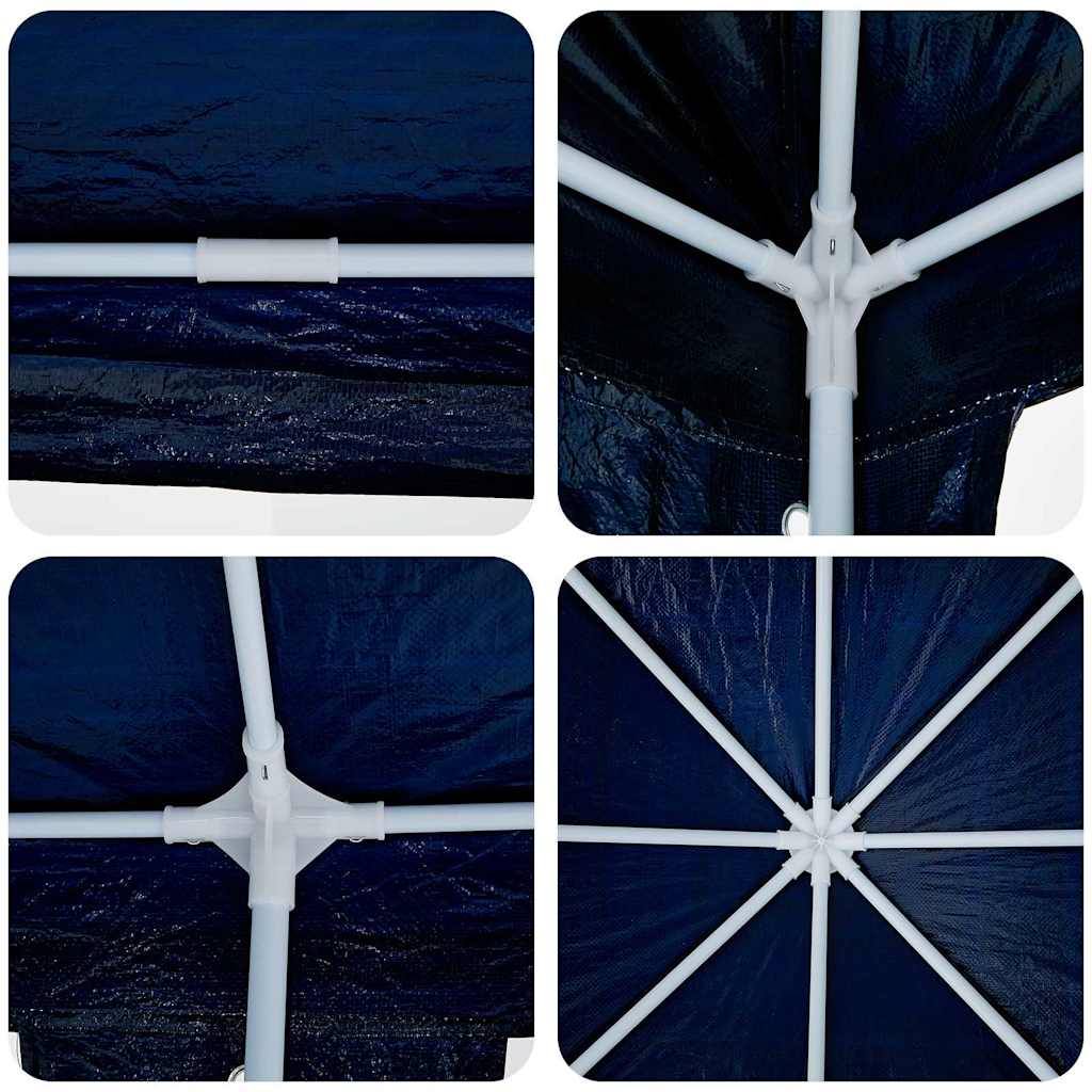 Party Tent Blue and White 800 x 400 x 266 cm