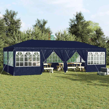 Party Tent Blue and White 800 x 400 x 266 cm