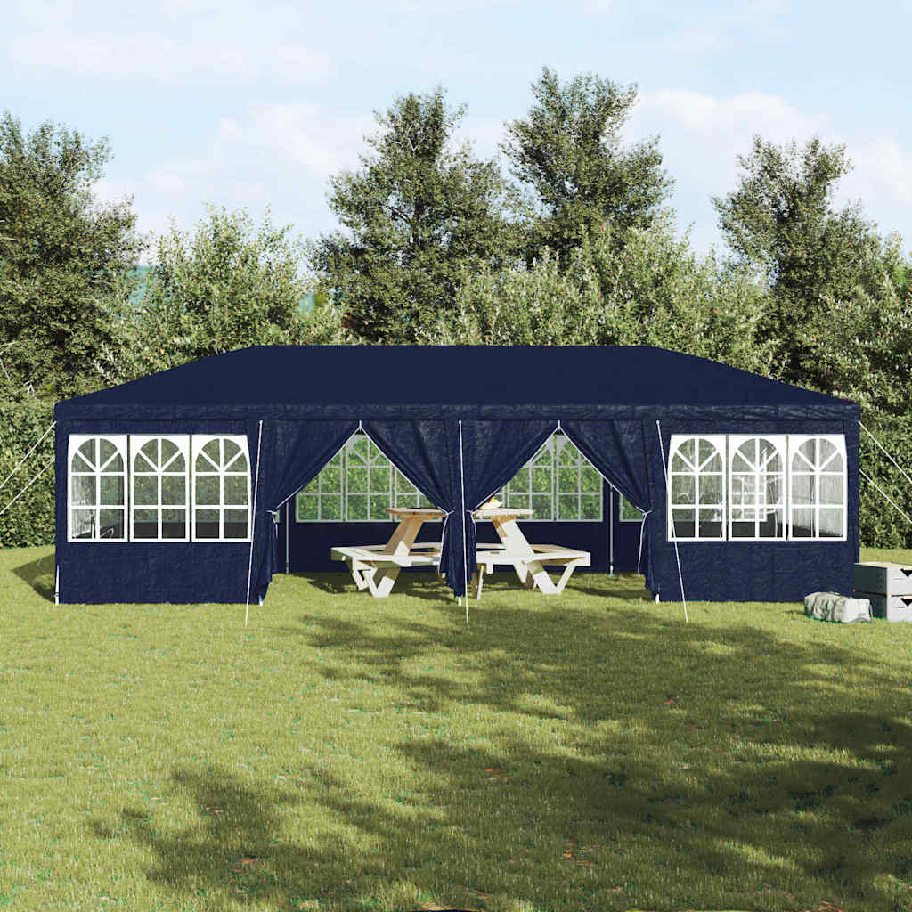 Party Tent Blue and White 800 x 400 x 266 cm