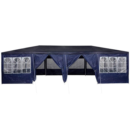 Party Tent Blue and White 800 x 400 x 266 cm