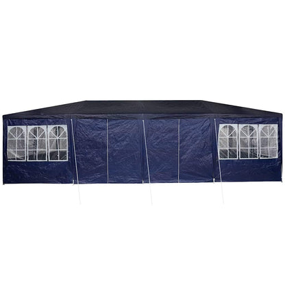 Party Tent Blue and White 800 x 400 x 266 cm