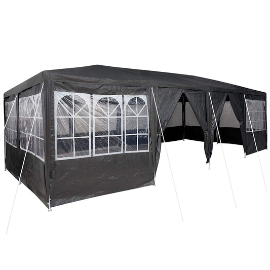 Party Tent Anthracite and White 800 x 400 x 266 cm